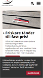 Mobile Screenshot of folktandvardensormland.se